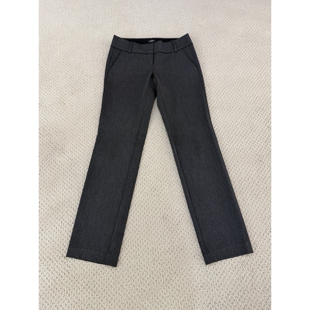 loft‎ women grey pants size 0